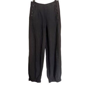 Anthropologie Black Track Pants